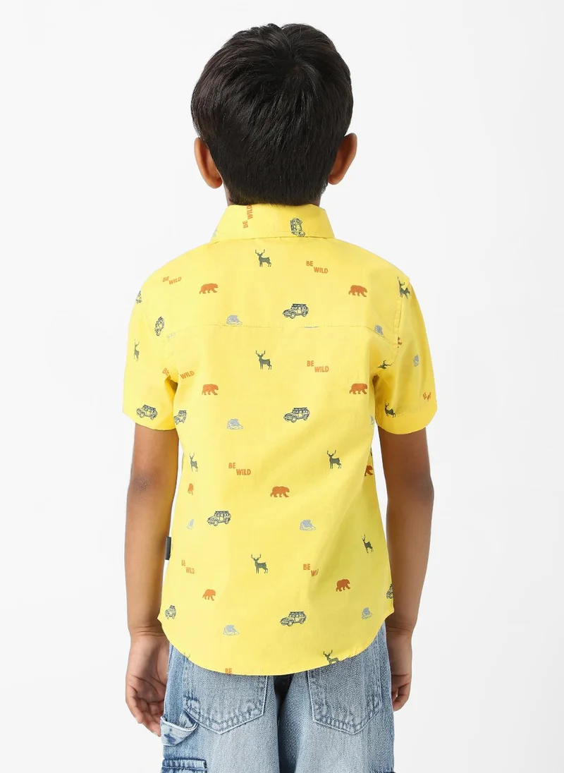Nautinati  Nautinati Boys All-over Print Shirt for Men | Best Price UAE