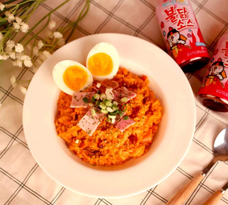 Samyang [SAMYANG BULDARK] Korean Fire Noodle Challenge Hot Chicken Flavor Ramen Spicy Noodle Tteokbokki Rabokki Buldak Rabokki 삼양불닭 (Carbo Buldak Sauce) - Image 4