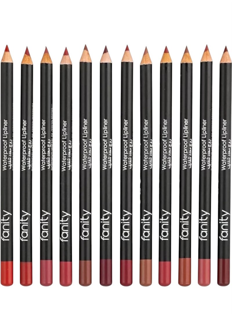 FANITY WATERPROOF LIPLINER 12-Piece - Image 3