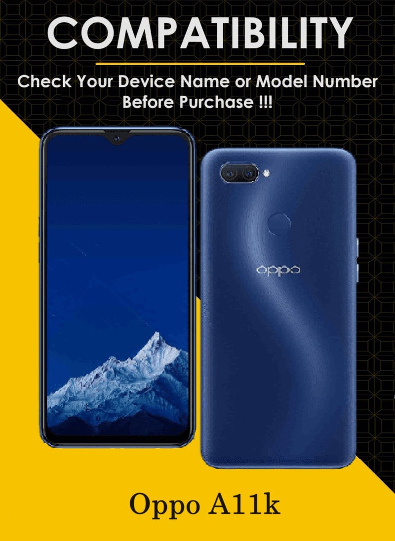 AINA 3 Pieces Tempered Glass Screen Protector 5D Designed For Oppo A11k Full Glue Edge to Edge Full Screen Coverage And Bubble Free - Image 2