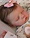Zero Pam Reborn Baby Dolls Girls 18 Inch Realistic Baby Doll Girl Real Life Newborn Silicone Babies Dolls Full Body Anatomically Correct Doll Open Mouth Full Vinyl Limbs Toy for Girls - Image 4