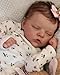 Zero Pam Reborn Baby Dolls Girls 18 Inch Realistic Baby Doll Girl Real Life Newborn Silicone Babies Dolls Full Body Anatomically Correct Doll Open Mouth Full Vinyl Limbs Toy for Girls - Image 2