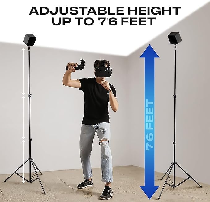 Skywin VR Tripod Stand - HTC Vive Compatible Sensor Stand and Base Station for Vive Sensors or Oculus Rift Constellation (1 Tripod Stand) - Image 4