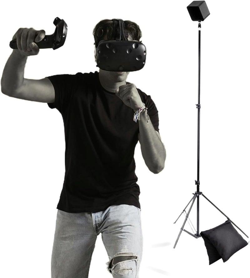 Skywin VR Tripod Stand - HTC Vive Compatible Sensor Stand and Base Station for Vive Sensors or Oculus Rift Constellation (1 Tripod Stand) - Image 1