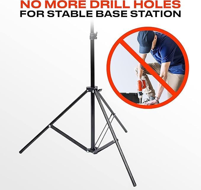 Skywin VR Tripod Stand - HTC Vive Compatible Sensor Stand and Base Station for Vive Sensors or Oculus Rift Constellation (1 Tripod Stand) - Image 2