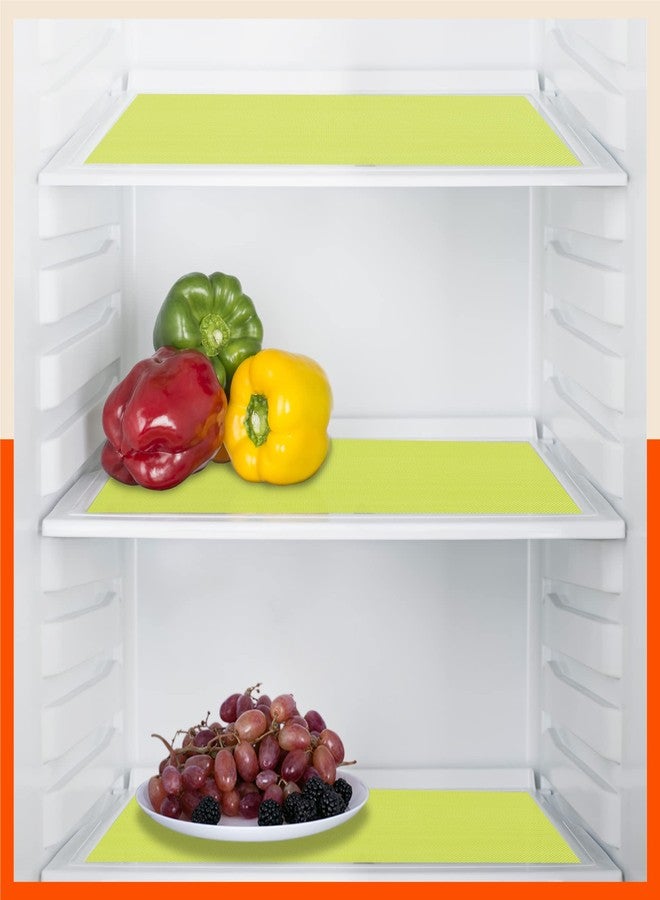 Bathla Multipurpose Shelf Liner Pack of 3 - (45cm x 150cm) Kitchen, Drawer, Table, Fridge | Temperature Resistant | Multipurpose,Reusable | Diamond Textured | Non-Slip (Vega, 380 GSM, Green) - Image 2