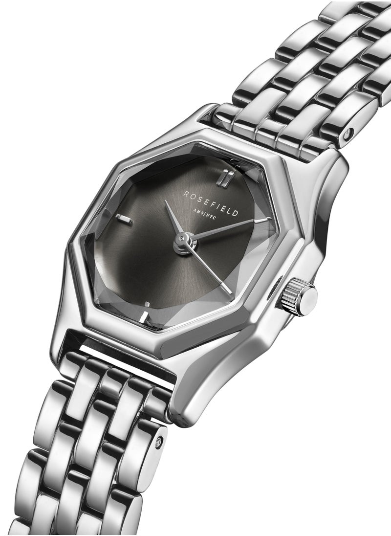 RoseField Rosefield Gemme Grey Steel Silver Women Watch - GGSSS-G05  - Image 2