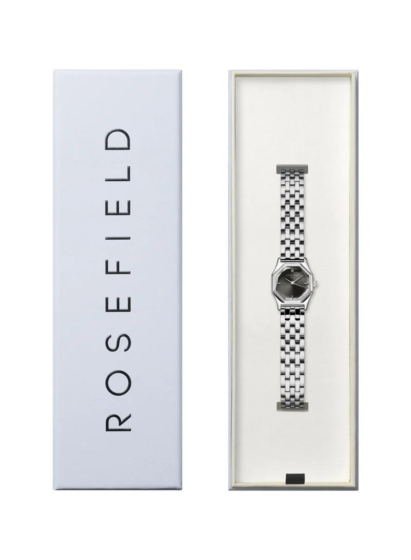 RoseField Rosefield Gemme Grey Steel Silver Women Watch - GGSSS-G05