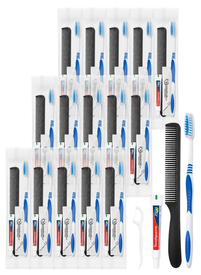 Kocpudu Travel Toothbrush with Toothpaste, Independent Packaging (15-Pack) - Image 1