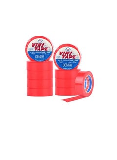 VINI Vini Electrical Insulation Tape- 10 Pieces (Red)  - Image 2