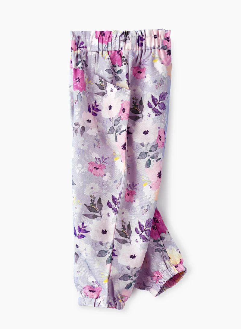Jelliene Boho Vibes for Little Adventurers: Girls' Viscose Woven Harem Pants
