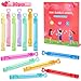 Genuvi Valentines Party Favors Mini Bubble Wands 30PCS Valentines Day Gifts for Kids Valentine Heart Bubbles Bulk Goodie Bag Stuffers for Wedding Student Classroom Exchange Prizes Outdoor Toys for Girls Boys - Image 2