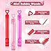 Genuvi Valentines Party Favors Mini Bubble Wands 30PCS Valentines Day Gifts for Kids Valentine Heart Bubbles Bulk Goodie Bag Stuffers for Wedding Student Classroom Exchange Prizes Outdoor Toys for Girls Boys - Image 4