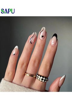 Black White
