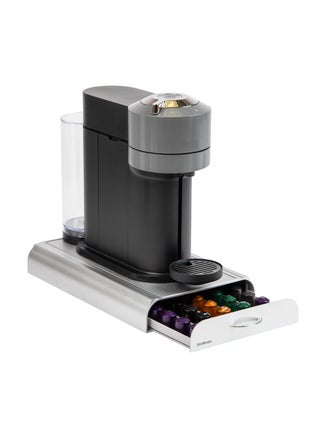 Mind Reader Nespresso Compatible Capsule Drawer Countertop Coffee Pod Holder Storage 925L x 15W x 2H Silver - pzsku/ZC6ACF6AF06F8B2BEEA99Z/45/1749490605/943d32d5-4f6f-43b6-89d0-7906efe73f74