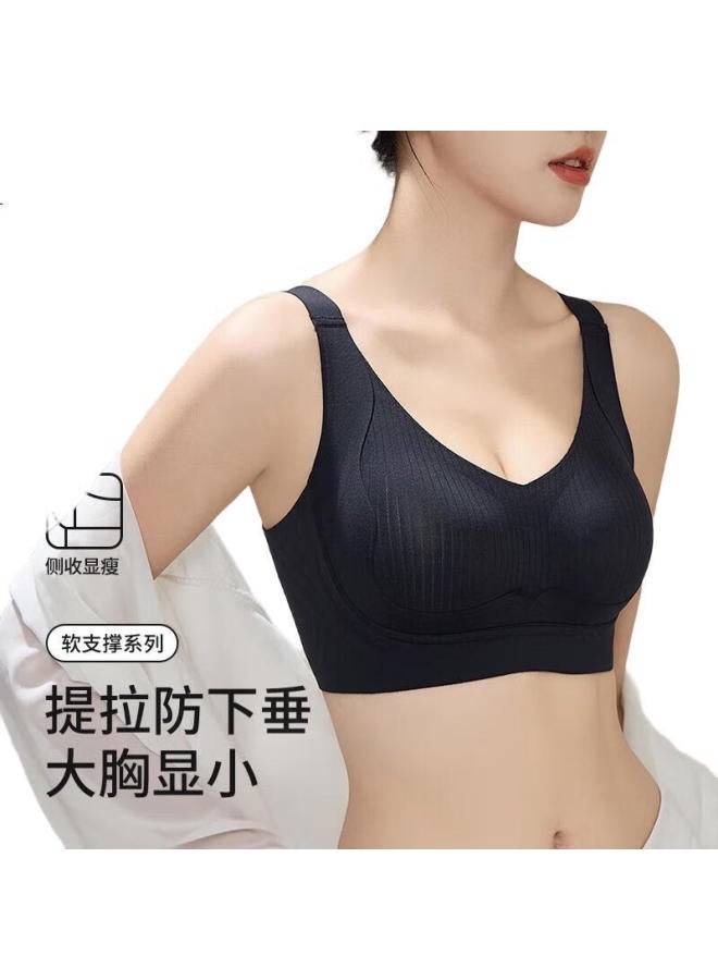 Fenton Women'S Bra, Soft Support, Seamless, Wireless, Minimizes Large Lifts And Pushes Up, Prevents Sagging, Collects Side Brassiere - Image 3