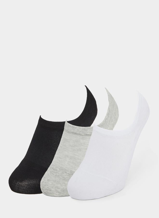 Styli Pack of 3 - Solid Shoe Liner Socks - Image 1