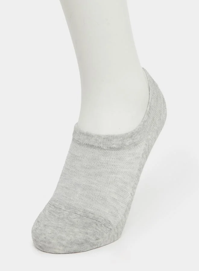 Styli Styli Pack of 3 - Solid Shoe Liner Socks