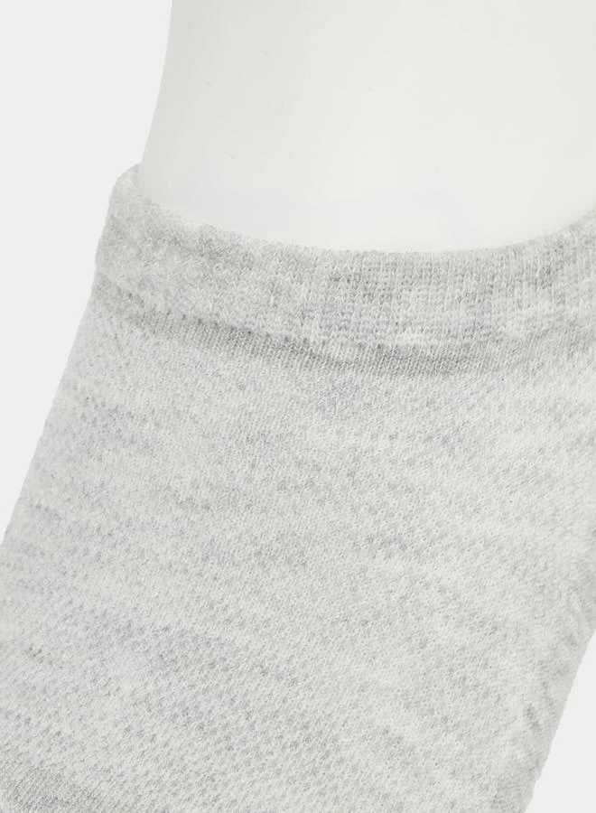 Styli Styli Pack of 3 - Solid Shoe Liner Socks