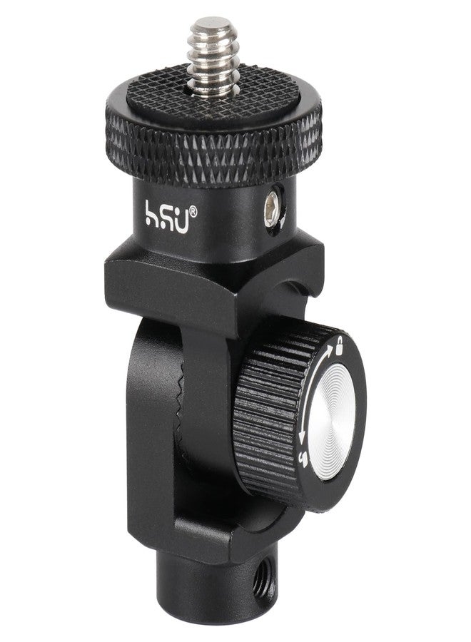 HSU Vertical Mount Adapter, Aluminum 1/4”-20 Screw Hole 360° Rotation Camera Tripod Mount for Insta360 X4/X3/X2/X/RS/R/GoPro/Sony/DSLR Camera Flash and Other Cameras - Image 1
