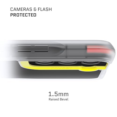 Ghostek COVERT Clear Galaxy S22 Case Premium Shock-Absorbent Protective Phone Cover Screen and Camera Lens Protection Shockproof Heavy Duty Grip Bumper Designed for 2022 Samsung S22 5G (6.1in) (Clear) - Image 3