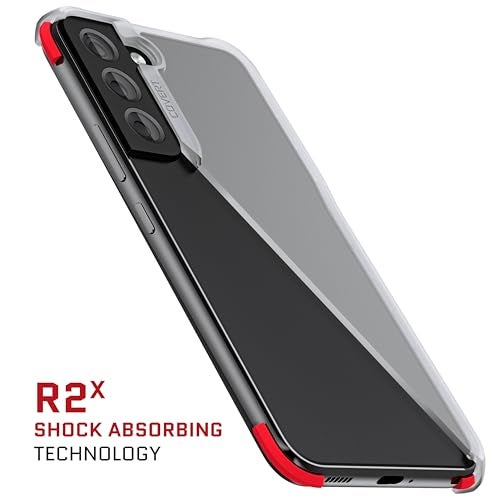 Ghostek COVERT Clear Galaxy S22 Case Premium Shock-Absorbent Protective Phone Cover Screen and Camera Lens Protection Shockproof Heavy Duty Grip Bumper Designed for 2022 Samsung S22 5G (6.1in) (Clear) - Image 4