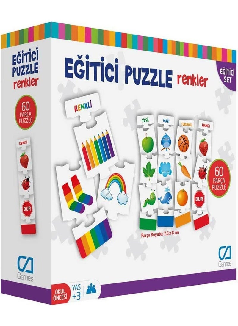 Ca Games - CA.5029 , Educational Puzzle Colors - Image 1