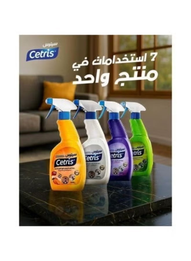 Cetris Citrus Multi-Purpose Cleaner, Multiple Scents and Colors, 500ml - Image 2