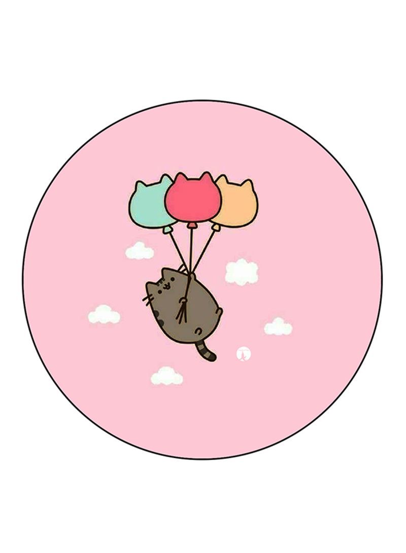 RKN Cat Printed Mouse Pad Multicolour