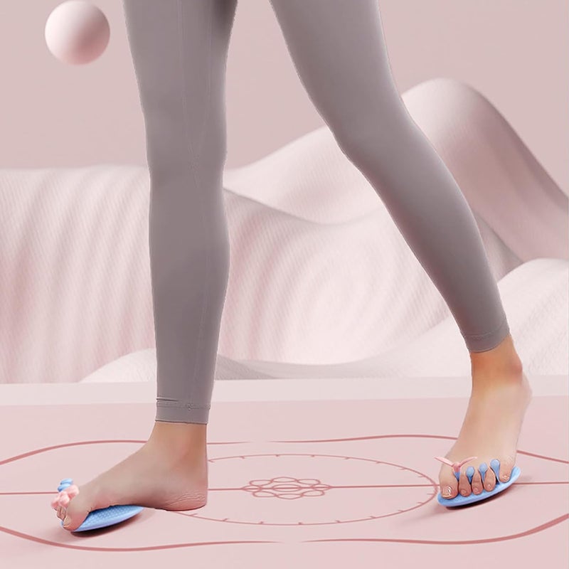 GASTAT Arch Trainer Foot Massagers Foot Arch Strengthener Blue Arch Trainer for Calf Stretching Glute Toning Improved The Foot Bunion Toe Training Thin Calves Legs - Image 3