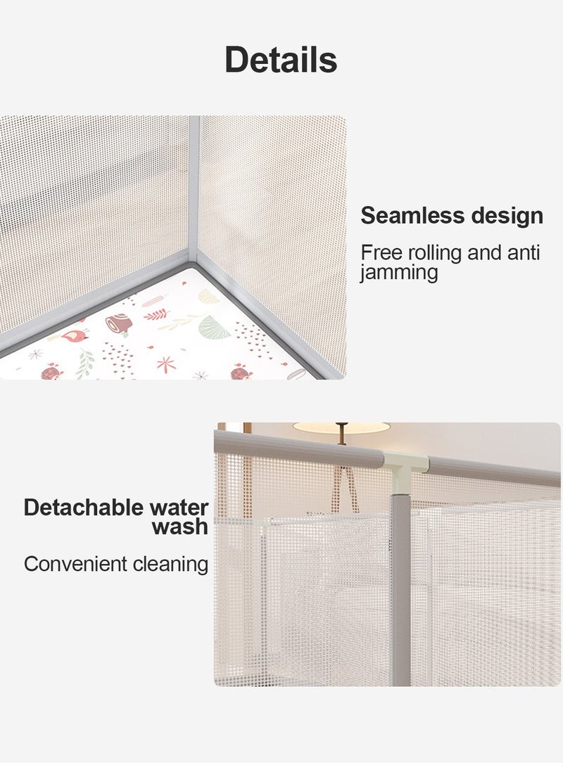 MaBaby Children's Game Cloth Fence Protective Fence Children's Fence Mesh - Image 2