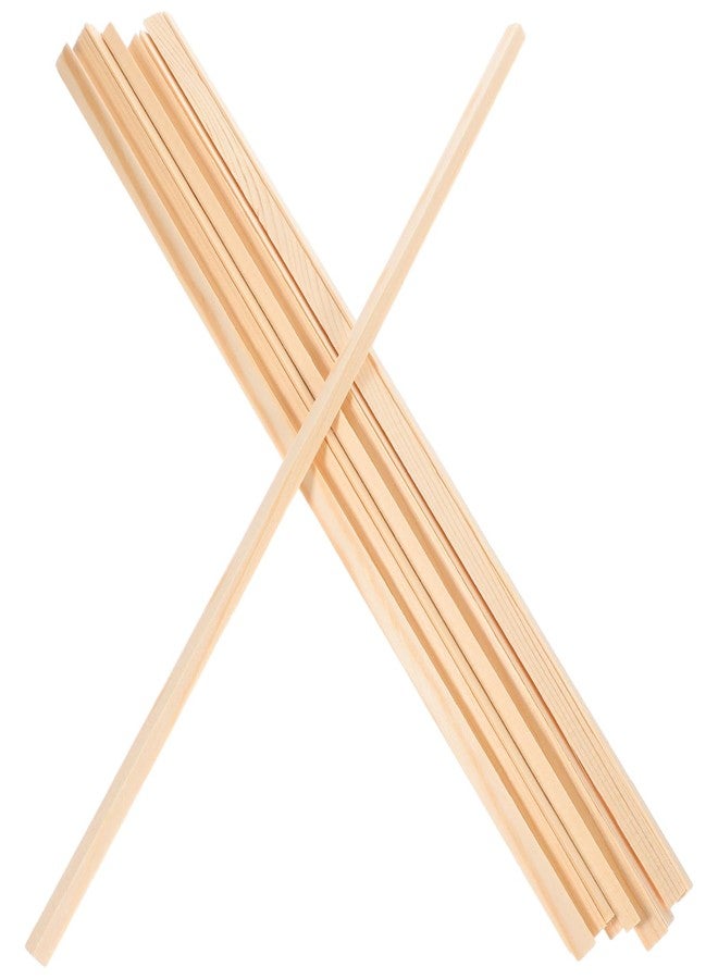BUTIFULSIC 10pcs Wooden Window Trim Molding Strip Decor Premium Quality Window Frame Edges for Projects Easy to Apply for Interior Exterior Use - Image 1
