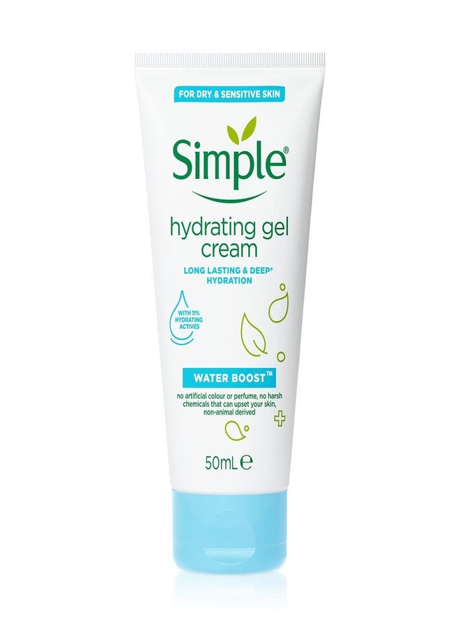 Simple Water Boost Hydrating Gel Cream, Face Moisturizer, 1.7 oz - Image 1