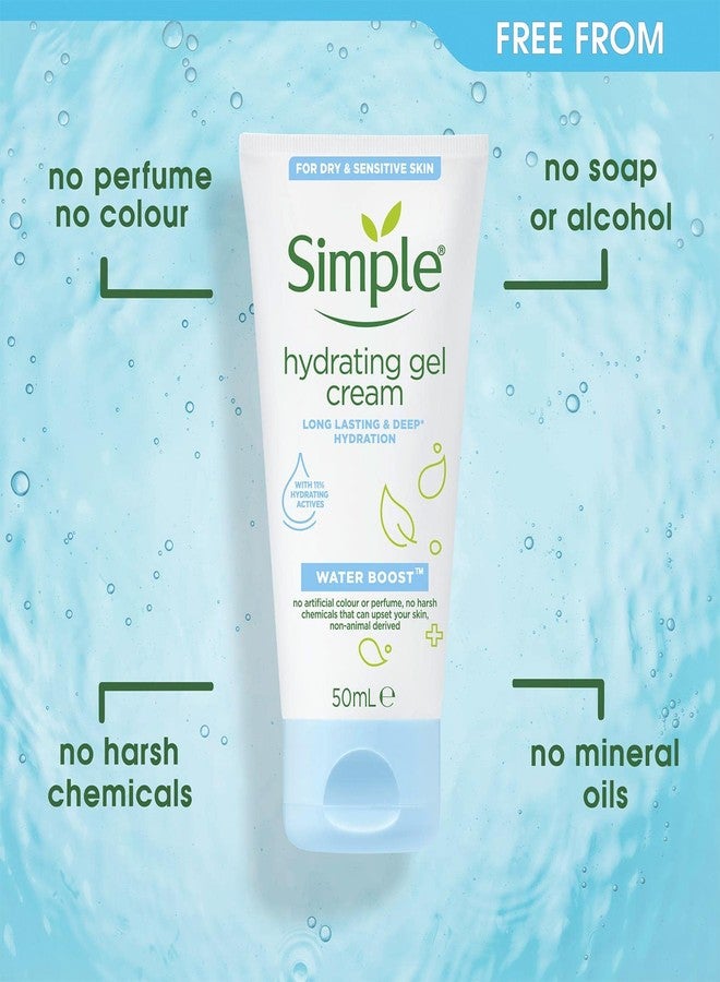 Simple Water Boost Hydrating Gel Cream, Face Moisturizer, 1.7 oz - Image 5