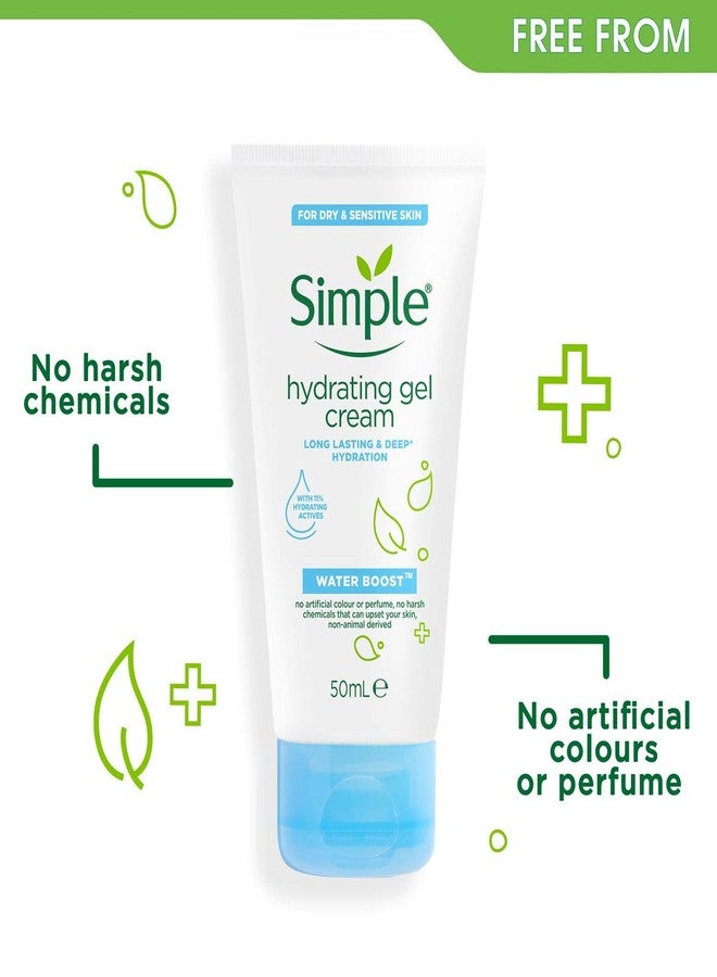 Simple Water Boost Hydrating Gel Cream, Face Moisturizer, 1.7 oz - Image 4