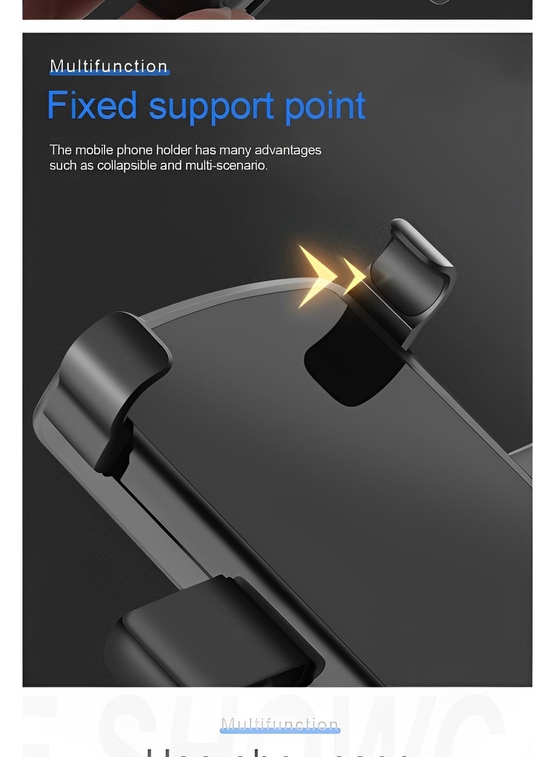 REOCLE Phone Holder Car Windshield Dashboard Air Vent Cell Phone Car Mount Hands Free Universal Automobile Cradle Fit for iPhone Android and All Smartphones - Image 5