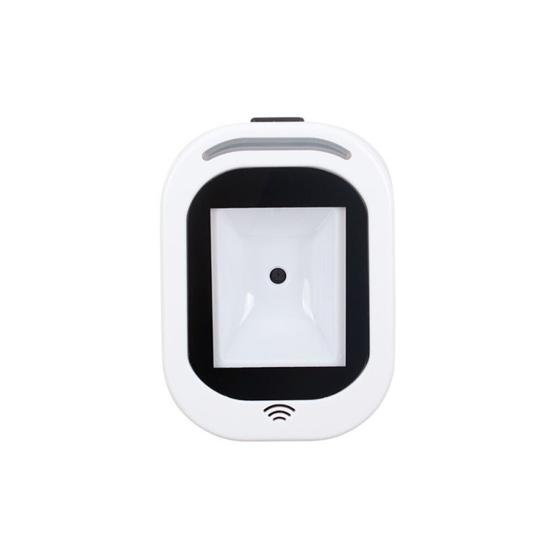ماسح رموز الباركود المفعل بالبلوتوث عبر USB مسح متعدد الاستخدامات مسح بدون لمس قارئ رموز الاستجابة السريعة ورموز الباركود أحادية الأبعاد وثنائية الأبعاد للأسواق التجارية/المحلات (لون أبيض) - Image 5