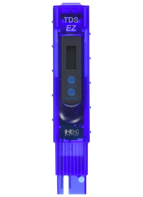 HM Digital TDS-EZ Water Quality TDS Tester, 0-9990 ppm Measurement Range, 1 ppm Resolution, 3% Readout Accuracy,Purple