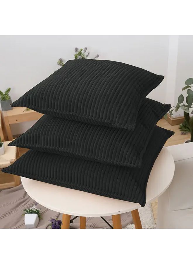 غطاء وسادة ساند كوكوردي مخطط مقاس 12 × 20 بوصة قابل للغسل في الغسالة - Image 2