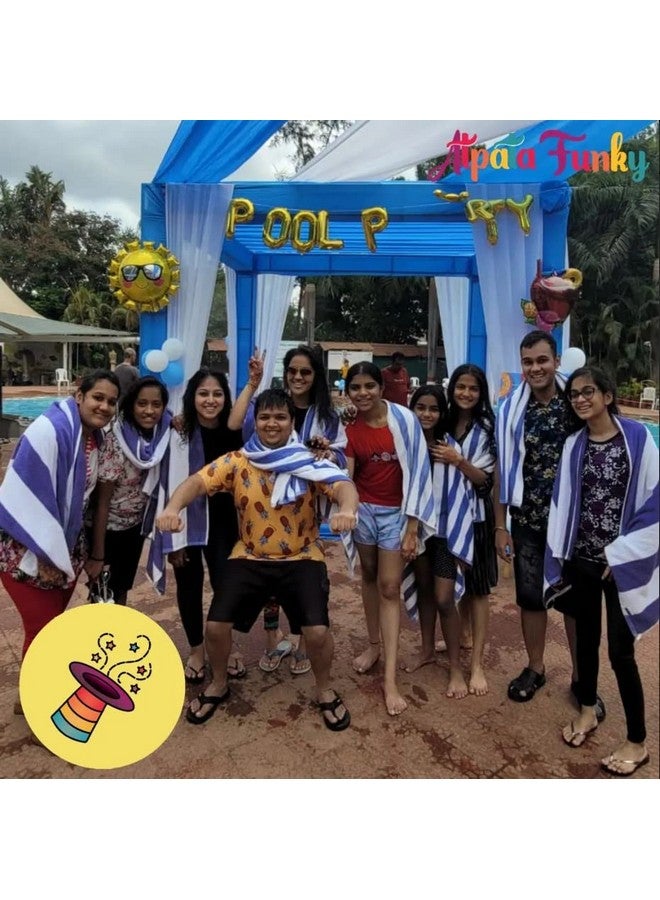 Atpata Funky Pool Party Foil Balloons Combo - Perfect for Poolside Party Celebrations, Birthdays, Wedding Events and Summer Parties - Image 4