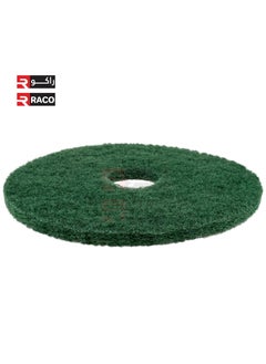 RACO RACO Polishing Pad 17”, Floor Cleaning Pads Diamond Polishing Pad for Granite Marble Concrete Stone Green  - Image 2