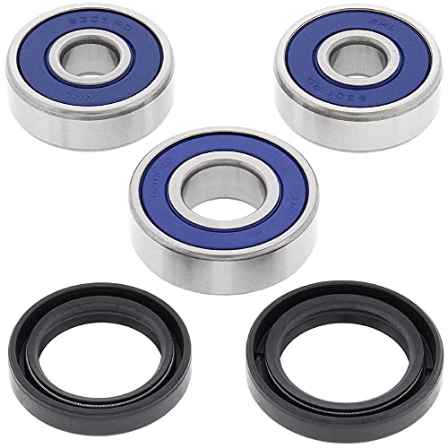 All Balls Racing Rear Wheel Bearing Kit 25-1600 Compatible With/Replacement For Honda CBF125 (EURO) 2009-2013, CBR125 2004-2010, GROM 125 2014-2018, GROM 125 ABS 2018 - Image 1