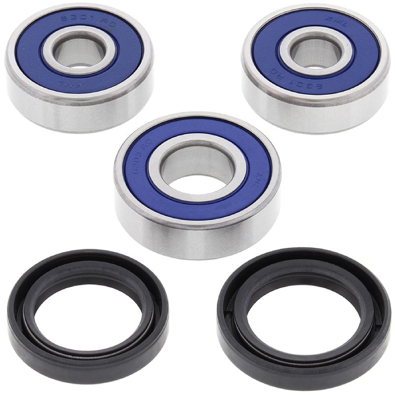 All Balls Racing Rear Wheel Bearing Kit 25-1600 Compatible With/Replacement For Honda CBF125 (EURO) 2009-2013, CBR125 2004-2010, GROM 125 2014-2018, GROM 125 ABS 2018 - Image 4