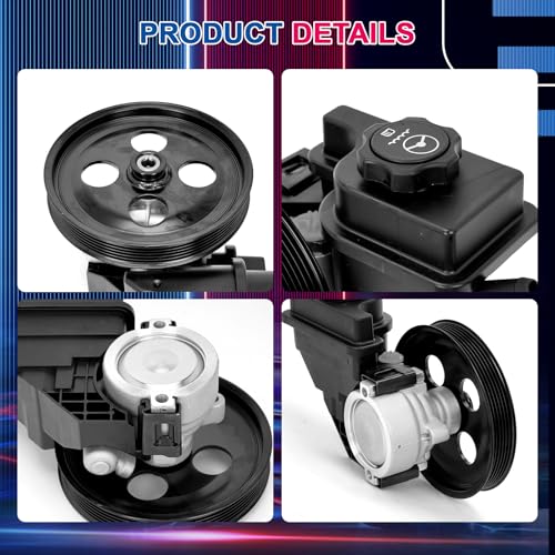 NTLTPYY Power Steering Pump with Pulley for Buick Lucerne,Cadillac DTS, for Cadillac DTS,2006-2011,OE Replace #2071996 20759843 - Image 5