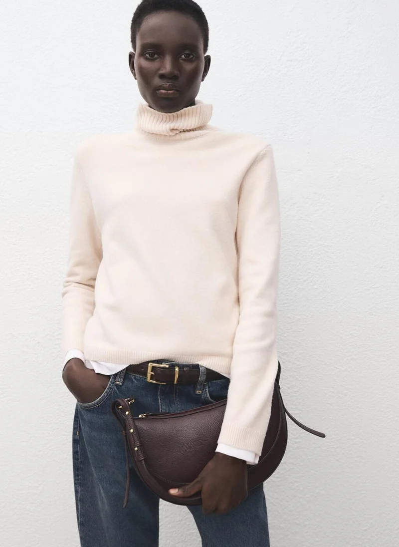 MANGO Turtleneck knitted sweater