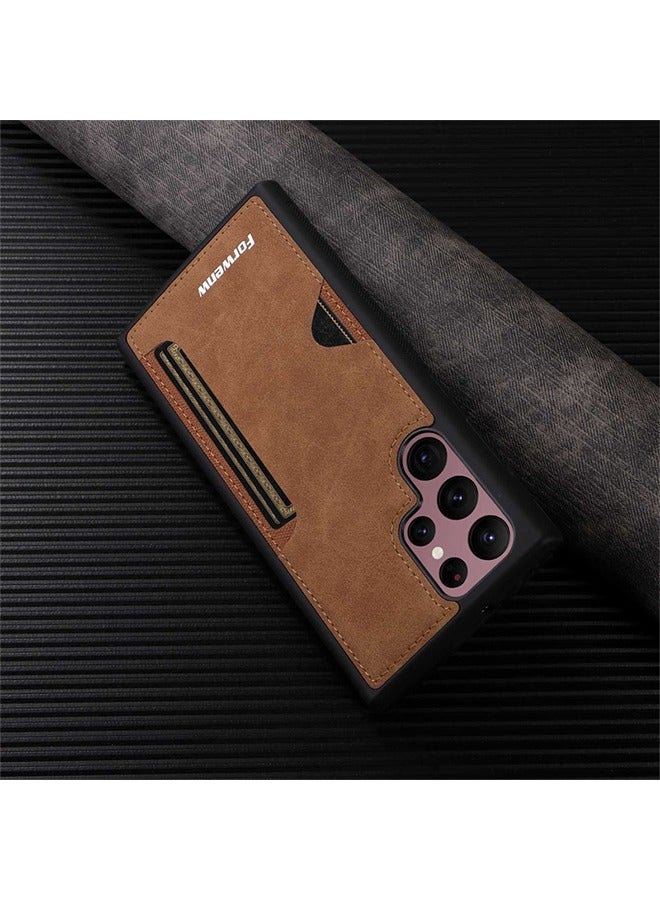 Samsung Phone Case, MagSafe Compatible, Magnetic Back Shockproof Cover with Strong Magnets, Ultra-Slim Full Protection Phone Case with Card Slots - Image 3