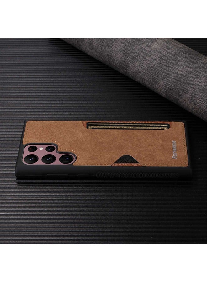 Samsung Phone Case, MagSafe Compatible, Magnetic Back Shockproof Cover with Strong Magnets, Ultra-Slim Full Protection Phone Case with Card Slots - Image 4