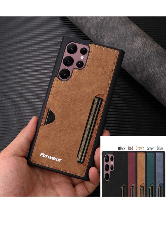 Samsung Phone Case, MagSafe Compatible, Magnetic Back Shockproof Cover with Strong Magnets, Ultra-Slim Full Protection Phone Case with Card Slots - Image 5