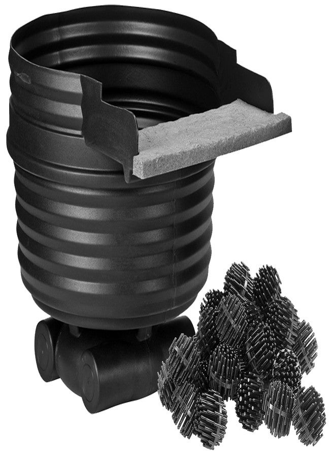 ليتل جايانت كرات الوسائط البيولوجية من ليتل جاينت BM-30-PW - 30 كرة لأنظمة ترشيح البرك، وأجهزة التنظيف السطحي، وفلاتر الشلالات، أسود، 566112 - Image 3