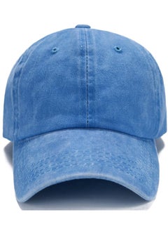 BreeJooy Men women baseball cap , low profile adjustable washed cotton golf dad hat  - Image 2